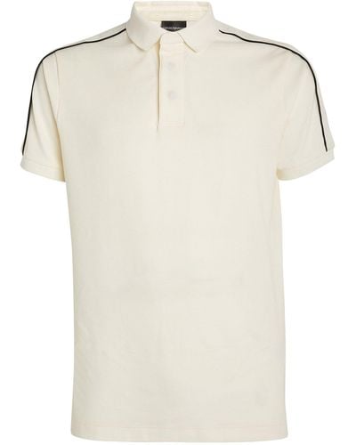 Emporio Armani Logo Polo Shirt - White