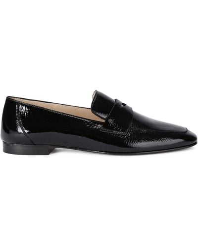 Le Monde Beryl Patent Leather Loafers - Black
