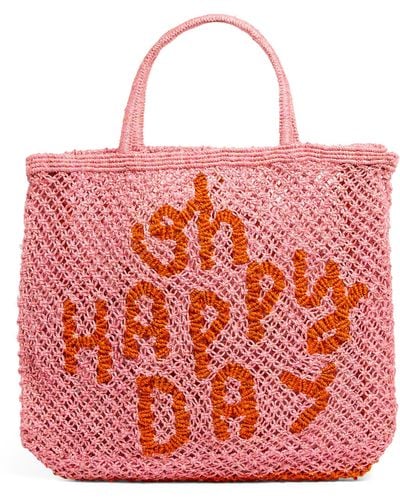 The Jacksons Small Happy Days Tote Bag - Red