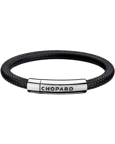 Chopard Stainless Steel Mille Miglia Bracelet - Black