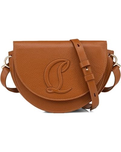 Christian Louboutin By My Side Leather Cross-body Bag - Brown