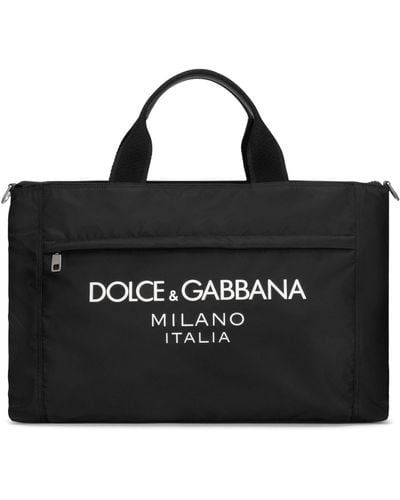 Dolce & Gabbana Logo Holdall - Black