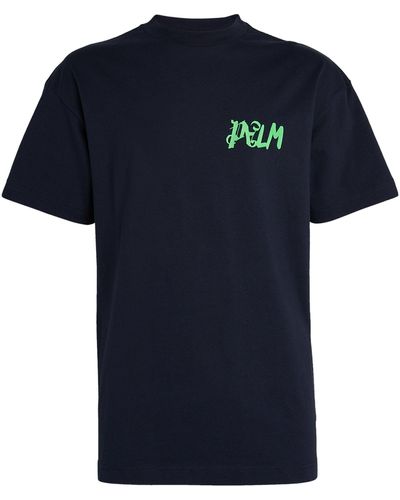 Palm Angels I Am Lost T-shirt - Blue