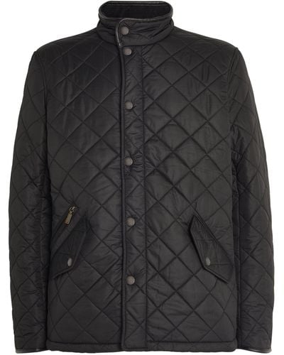 Barbour Quilted Powell Jacket - Black