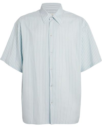 Lanvin Striped Pea Shirt - Blue