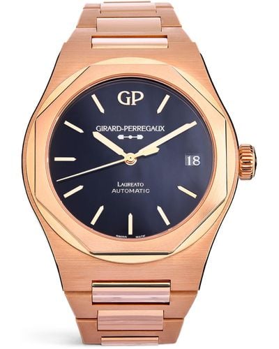 Girard-Perregaux Pink Gold Laureato Watch 42mm