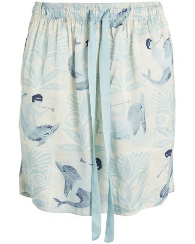 Commas Dolphin Tile Shorts - Blue