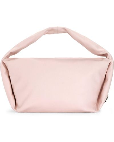 Dolce & Gabbana Leather Soft Shoulder Bag - Pink