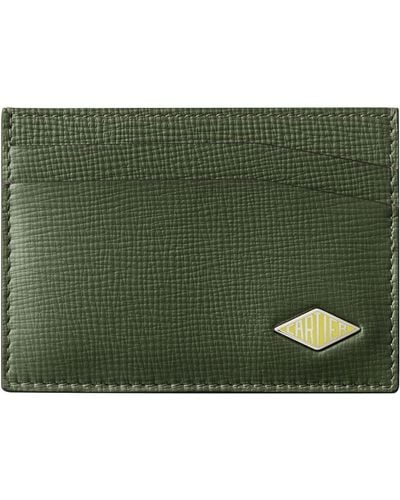 Cartier Leather Losange Card Holder - Green
