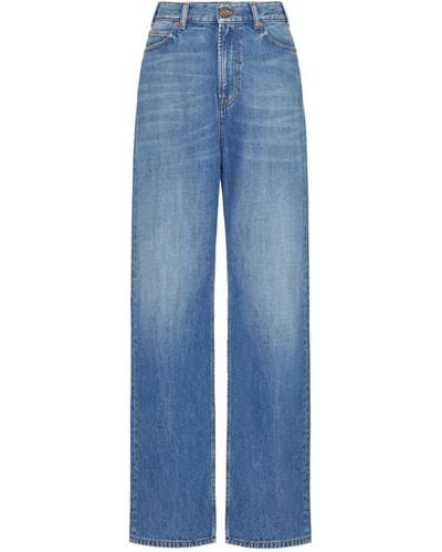 Valentino Garavani Straight Jeans - Blue