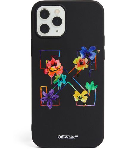 Off-White c/o Virgil Abloh Floral Arrows Iphone 12 Case - Multicolor