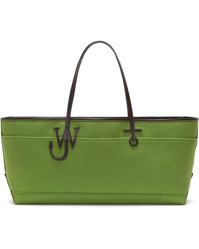 JW Anderson Stretched Anchor Tote Bag - Green