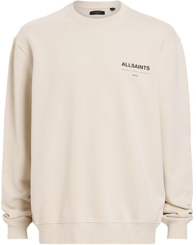 AllSaints Organic Cotton Access Sweatshirt - White