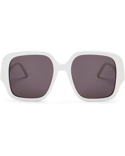 Loewe Thin Square Sunglasses - Purple