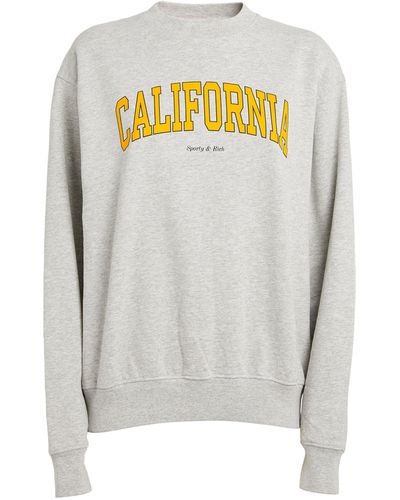 Sporty & Rich California Sweatshirt - Grey