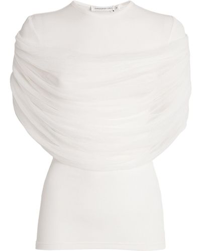 Christopher Esber Sonoro Veiled T-shirt - White