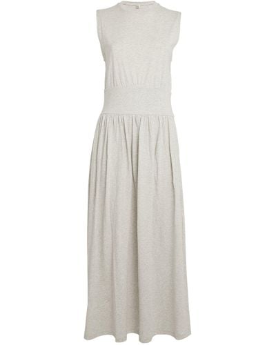 Totême Organic Cotton Maxi Dress - White