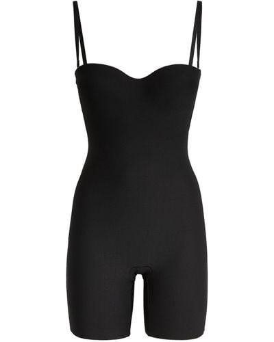 Skims Moulded Underwire Mini Dress - Black