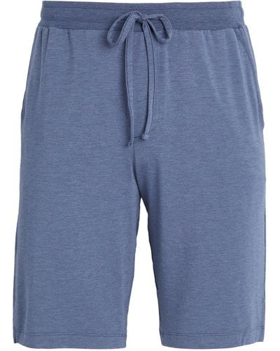 Hanro Jersey Lounge Shorts - Blue