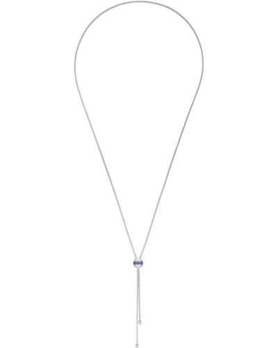 Piaget White Gold, Diamond And Sapphire Possession Pendant Necklace