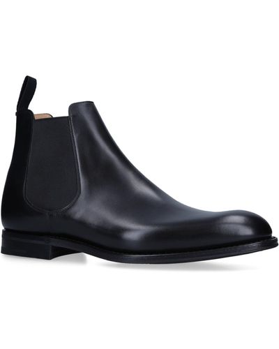 Church's Leather Amberley Chelsea Boots - Blue