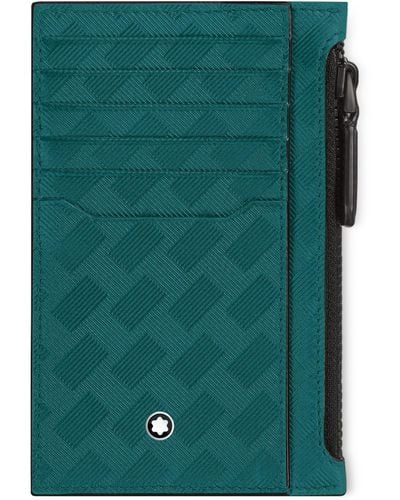 Montblanc Leather Extreme 3.0 Card Holder - Green