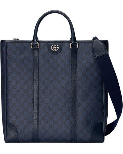 Gucci Medium Ophidia Tote Bag - Blue
