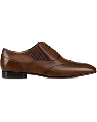 Christian Louboutin Greggo Oxford Shoes - Brown
