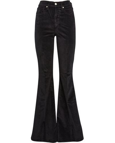 MadVin Flared Women Black Jeans - Buy MadVin Flared Women Black Jeans  Online at Best Prices in India