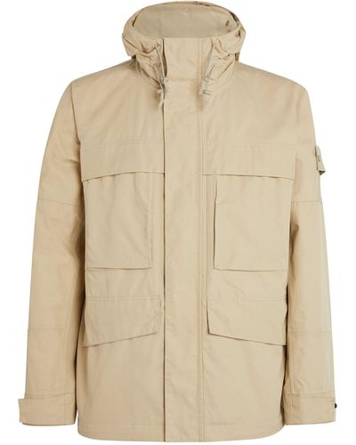 Stone Island Ghost Piece O-ventile Parka - Natural