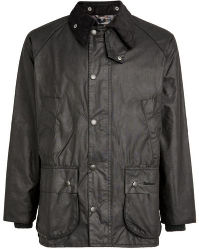 Barbour Waxed Bedale Jacket - Black