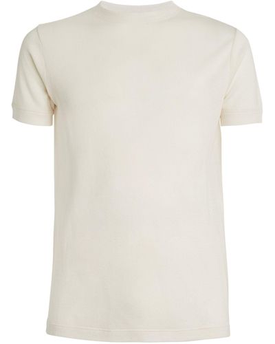 Giuliva Heritage Virgin Wool T-shirt - White