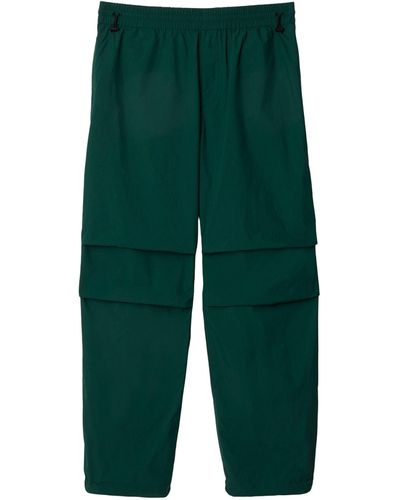 Burberry Nylon Cargo Trousers - Green