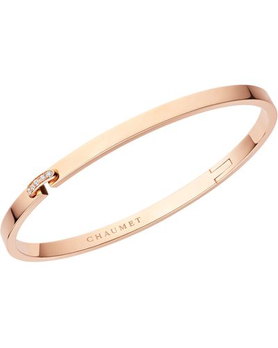 Chaumet Rose Gold And Diamond Liens Évidence Bracelet - Natural