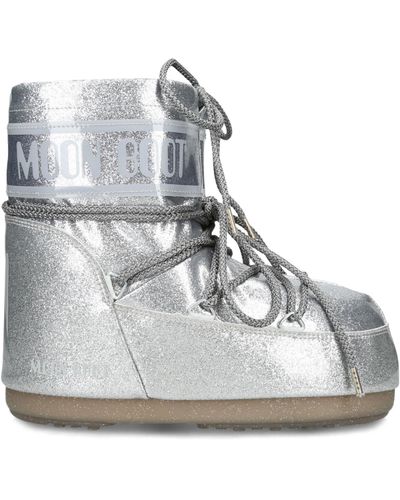 Moon Boot Glitter Icon Low S - Grey