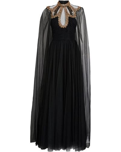 Zuhair Murad Embellished Gown - Black