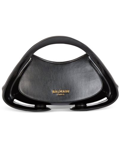Balmain Small Jolie Madame Top-handle Bag - Black