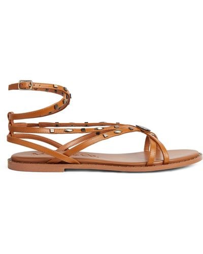 MAX&Co. X Souvenirs Of Life Chufy Flat Sandals - Brown