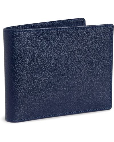 Ettinger 6-slot Capra Bifold Wallet - Blue