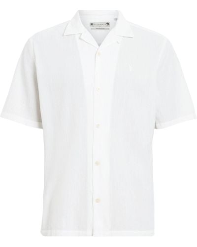 AllSaints Cotton Valley Shirt - White