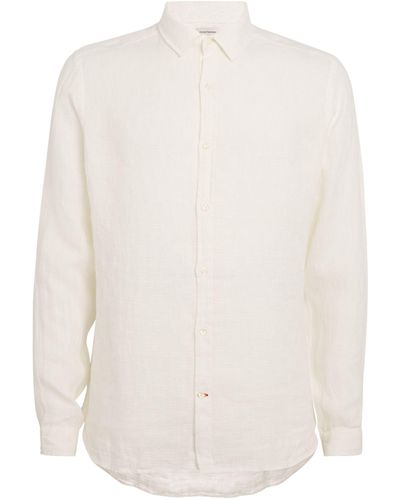 Oliver Spencer Linen Conduit Shirt - White