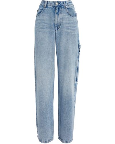 Isabel Marant Cotton Bymara Jeans - Blue