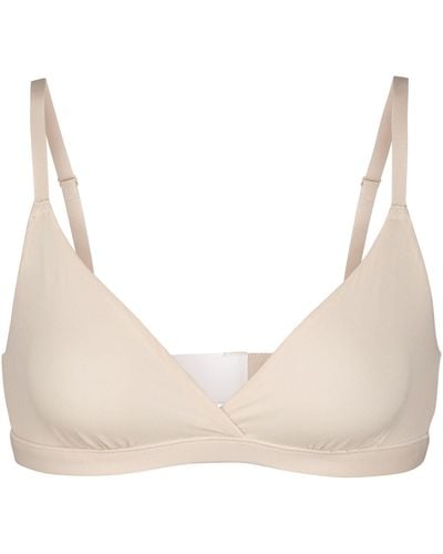 Skims Fits Everybody Triangle Bralette - Natural