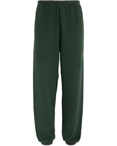 Skims Fleece Straight-leg Classic Sweatpants - Green