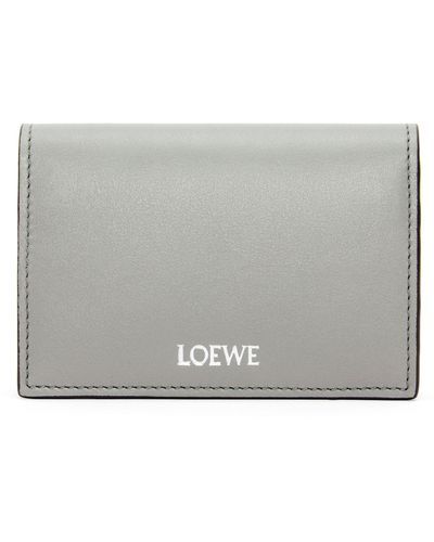 Loewe Bifold Slim Cardholder - Grey