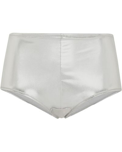 Dolce & Gabbana Foiled Low-rise Briefs - White