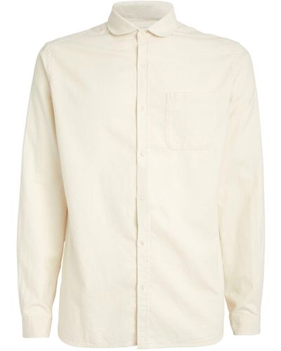 Oliver Spencer Cotton Eton-collar Shirt - White