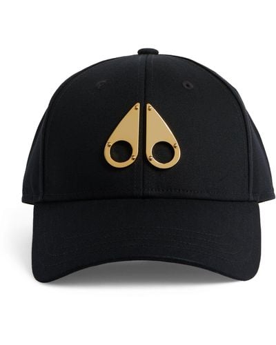 Moose Knuckles Icon Logo Baseball Cap - Black