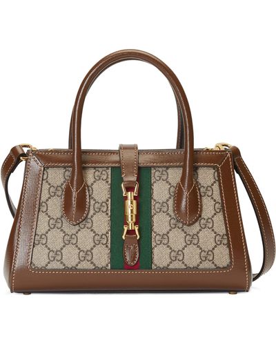 Gucci Small Jackie 1961 Top-handle Bag - Brown