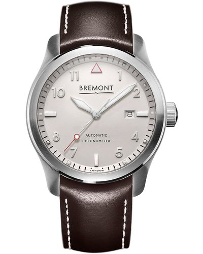 Bremont Stainless Steel Solo43 Watch 43mm - Gray